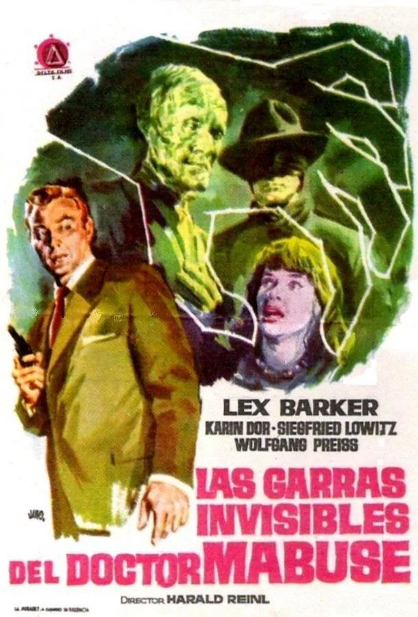 Постер к Невидимый доктор Мабузе (1962)